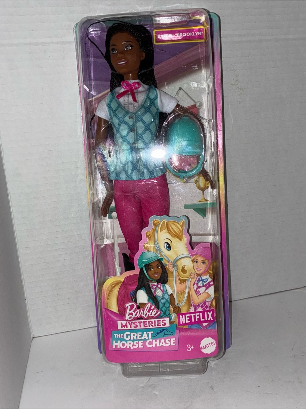 Mattel Barbie Mysteries Brooklyn Doll - Teal Vest & Pink Pants